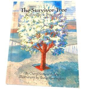The survivor tree hardback book all ages twin towers 9/11 book by Cheryl Aubin